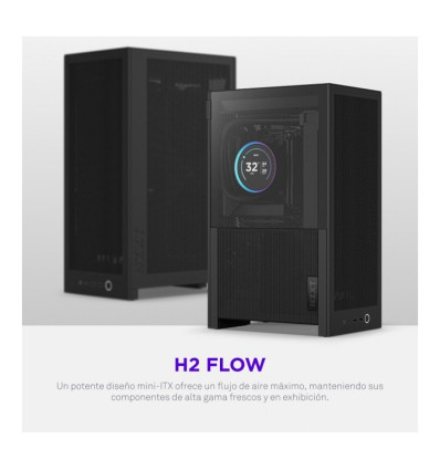 NZXT H2 Flow (2026) Mini-ITX Caja para PC