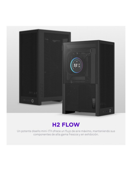 NZXT H2 Flow (2026) Mini-ITX Caja para PC