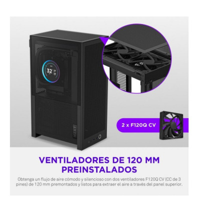 NZXT H2 Flow (2026) Mini-ITX Caja para PC