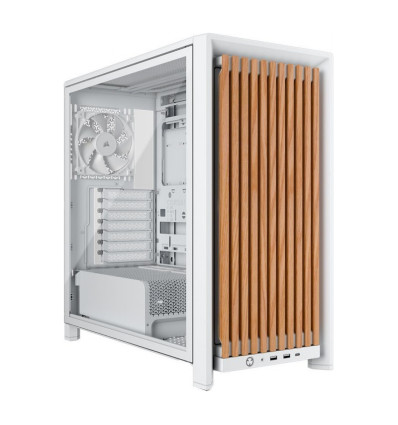 Corsair Frame 4000D RS Wood White & Oak ATX Caja para PC