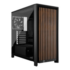 Corsair Frame 4000D RS Wood Black & Walnut ATX Caja para PC