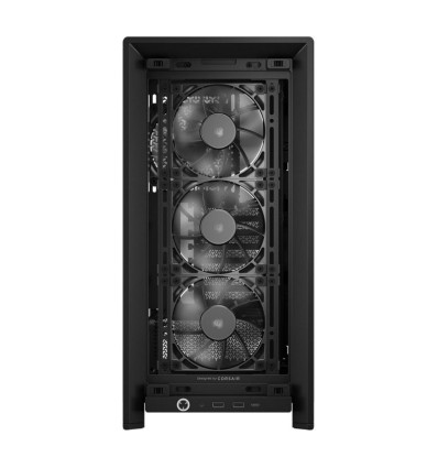 Corsair Frame 4000D RS Wood Black & Walnut ATX Caja para PC