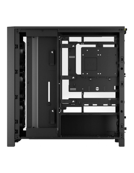 Corsair Frame 4000D RS Wood Black & Walnut ATX Caja para PC