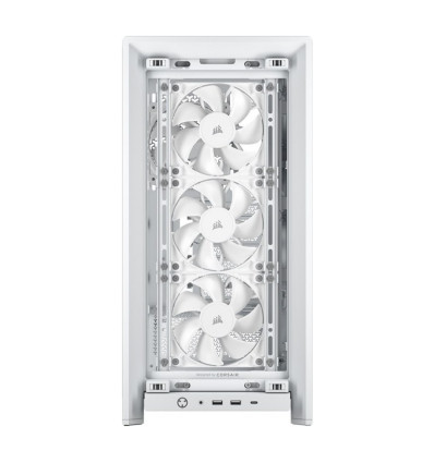 Corsair Frame 4000X RS Blanca ATX Caja para PC