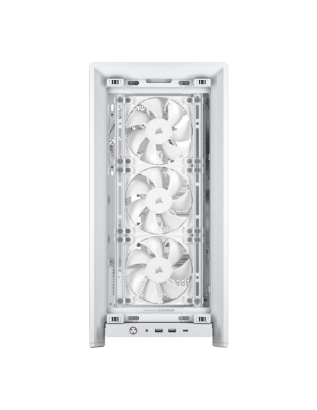 Corsair Frame 4000X RS Blanca ATX Caja para PC