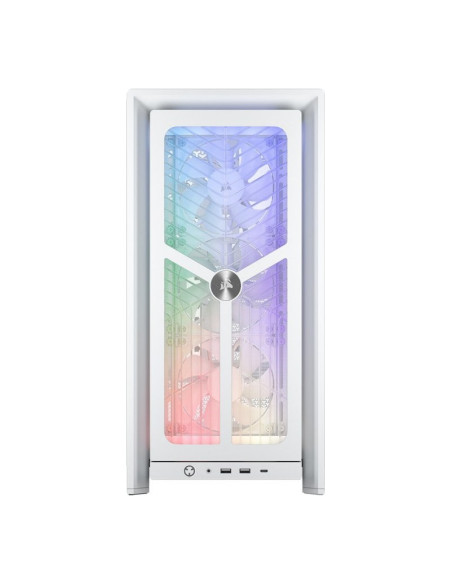 Corsair Frame 4000X RS Blanca ATX Caja para PC