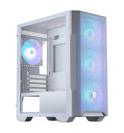 MSI MAG Forge M100R Blanca Micro-ATX Caja para PC