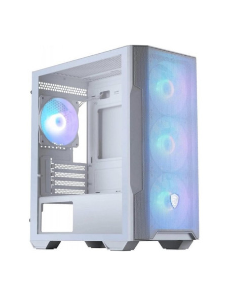 MSI MAG Forge M100R Blanca Micro-ATX Caja para PC