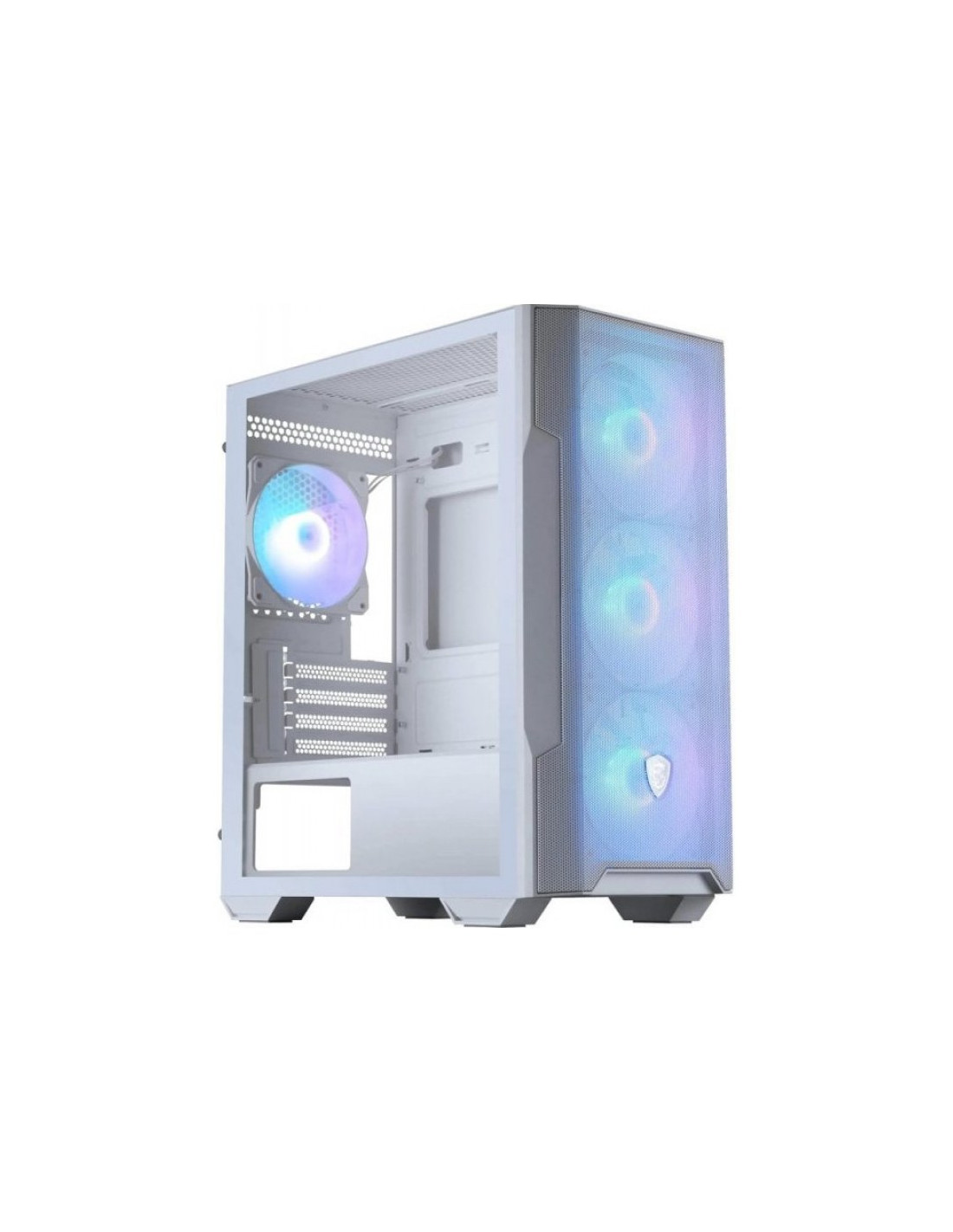 MSI MAG Forge M100R Blanca Micro-ATX Caja para PC - RED Computer