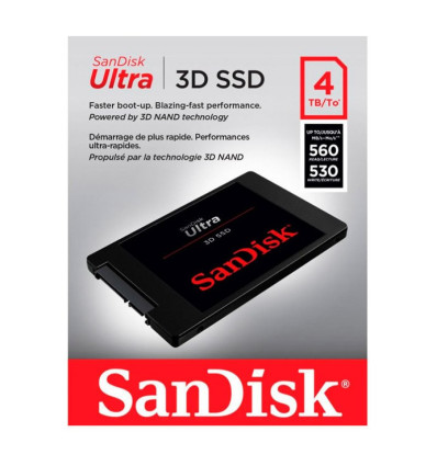 SSD SanDisk Ultra 3D 4TB 2.5" SATA