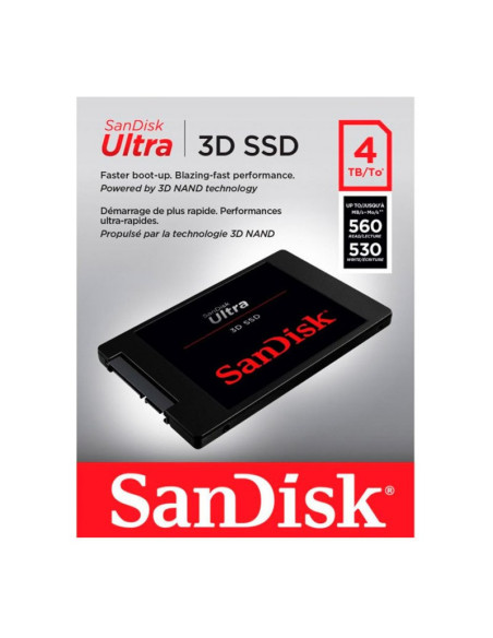 SSD SanDisk Ultra 3D 4TB 2.5" SATA
