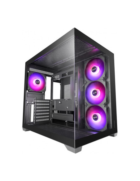 Mars Gaming MCV5 ARGB Black ATX Caja para PC