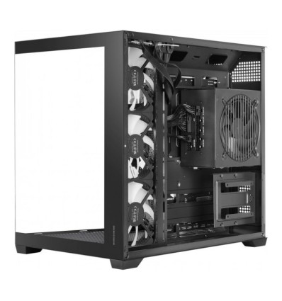 Mars Gaming MCV5 ARGB Black ATX Caja para PC
