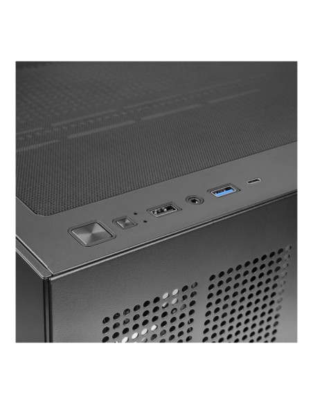 Mars Gaming MCV5 ARGB Black ATX Caja para PC