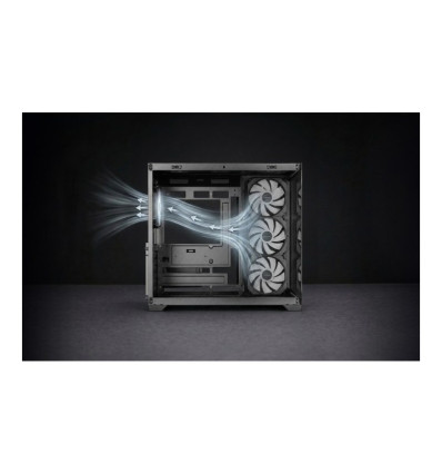 Mars Gaming MCV5 ARGB Black ATX Caja para PC