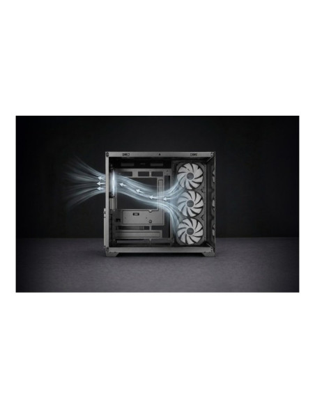 Mars Gaming MCV5 ARGB Black ATX Caja para PC