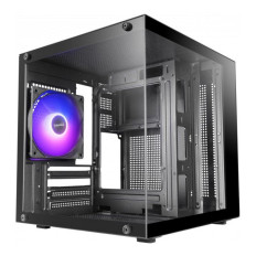Mars Gaming MC-CUBE Black Micro-ATX Caja para PC