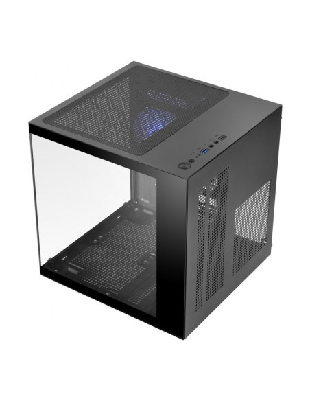 Mars Gaming MC-CUBE Black Micro-ATX Caja para PC