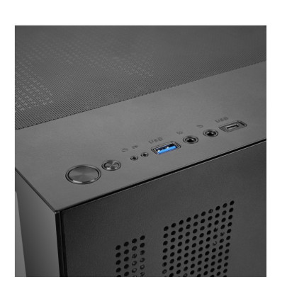 Mars Gaming MC-CUBE Black Micro-ATX Caja para PC