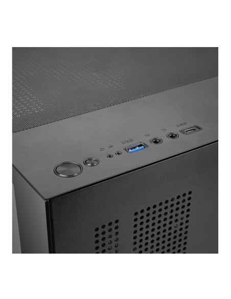 Mars Gaming MC-CUBE Black Micro-ATX Caja para PC