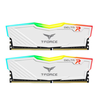 TeamGroup DELTA RGB 32GB DDR4 (2x16GB) 3200MHz CL16 Blanca