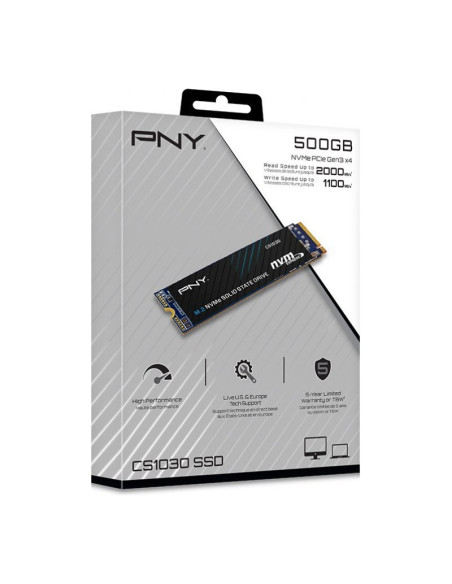 SSD PNY CS1030 500GB PCIe 3.0 NVMe M.2