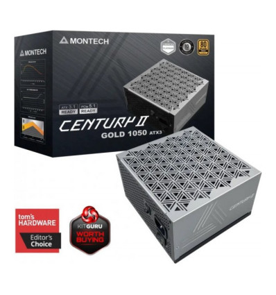 Montech Century II 1050W ATX 3.1 (PCIe 5.1) Fuente de alimentación 1050W