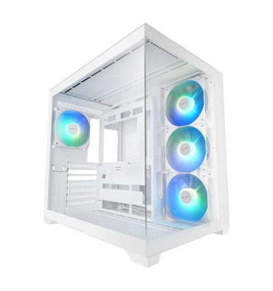Mars Gaming MCV5 ARGB Blanca ATX Caja para PC