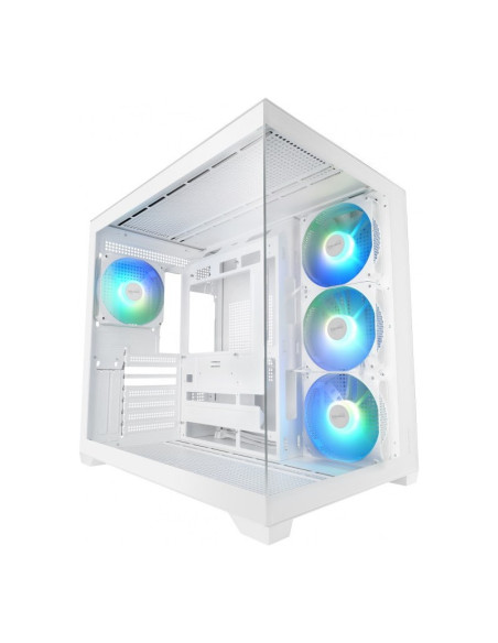 Mars Gaming MCV5 ARGB Blanca ATX Caja para PC