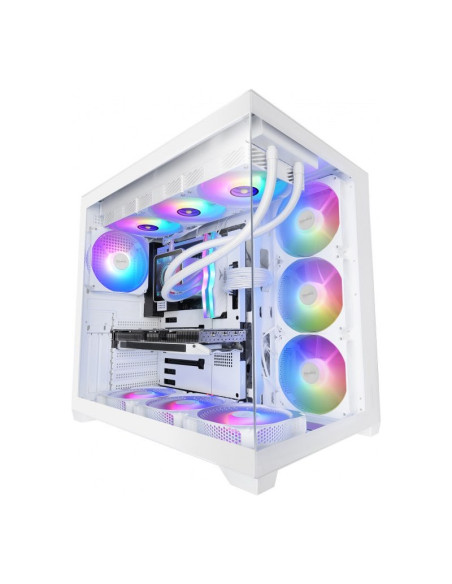 Mars Gaming MCV5 ARGB Blanca ATX Caja para PC