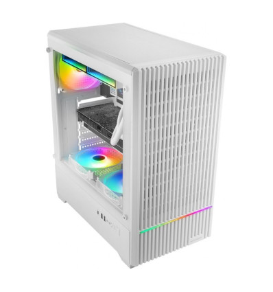 Mars Gaming MC-QUANTUM ARGB Blanca ATX Caja para PC
