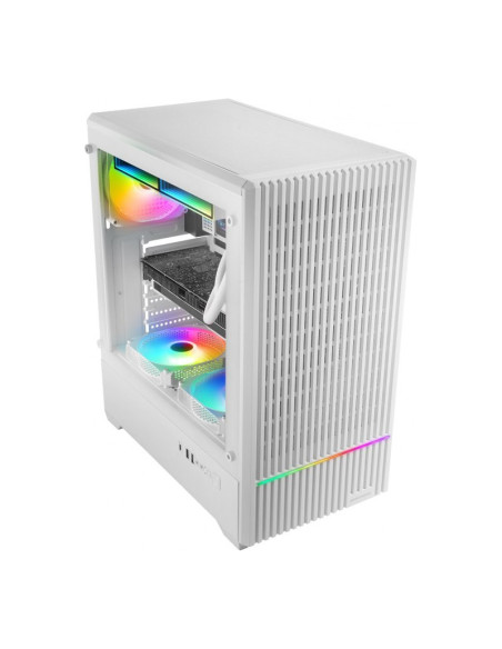 Mars Gaming MC-QUANTUM ARGB Blanca ATX Caja para PC