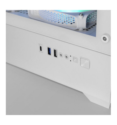Mars Gaming MC-QUANTUM ARGB Blanca ATX Caja para PC