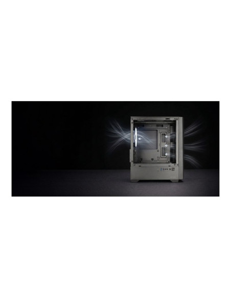 Mars Gaming MC-VECTOR ARGB Blanca Micro-ATX Caja para PC