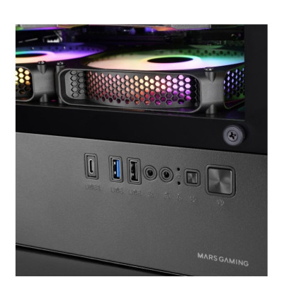 Mars Gaming MC-VECTOR ARGB Micro-ATX Caja para PC