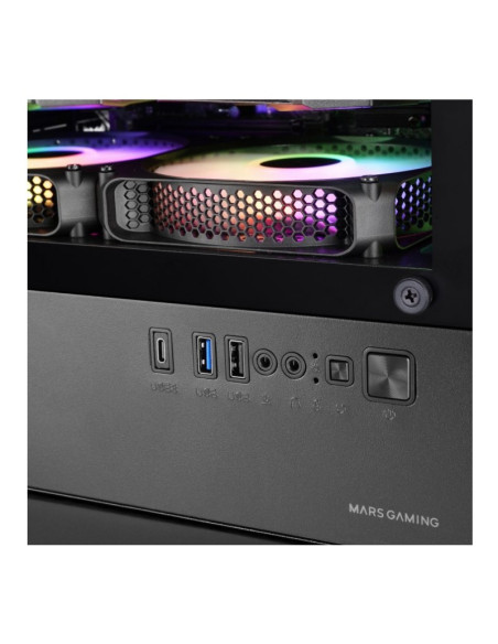 Mars Gaming MC-VECTOR ARGB Micro-ATX Caja para PC