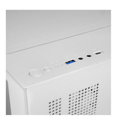 Mars Gaming MC-CUBE Blanca Micro-ATX Caja para PC