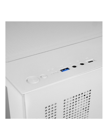 Mars Gaming MC-CUBE Blanca Micro-ATX Caja para PC