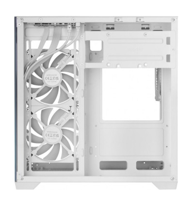 Mars Gaming MC-VIEW3 Blanca Micro-ATX Caja para PC