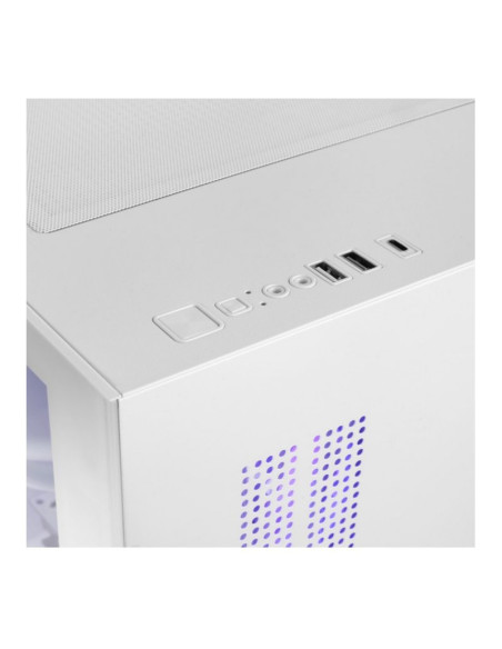 Mars Gaming MC-VIEW3 Blanca Micro-ATX Caja para PC