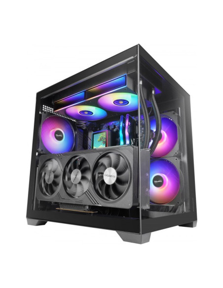 Mars Gaming MC-VIEW3 Micro-ATX Caja para PC