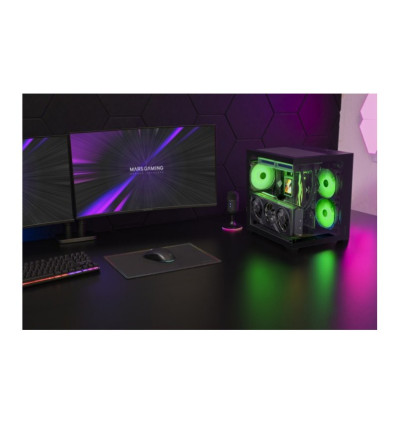 Mars Gaming MC-VIEW3 Micro-ATX Caja para PC
