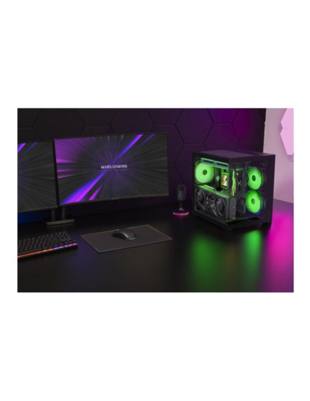 Mars Gaming MC-VIEW3 Micro-ATX Caja para PC