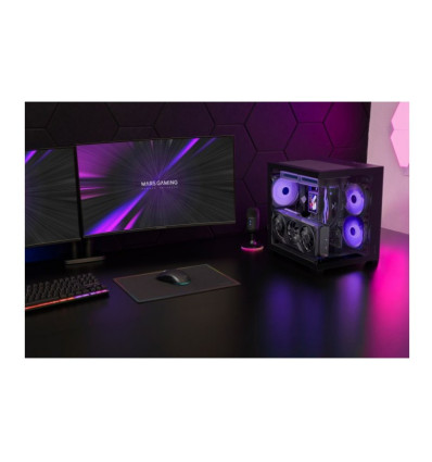 Mars Gaming MC-VIEW3 Micro-ATX Caja para PC