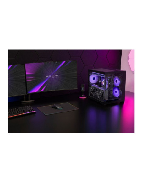 Mars Gaming MC-VIEW3 Micro-ATX Caja para PC