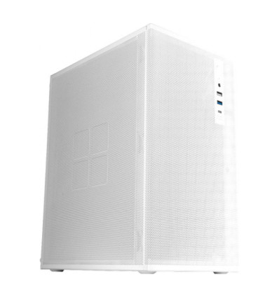 Mars Gaming MC-MESHPRO Blanca Micro-ATX Caja para PC