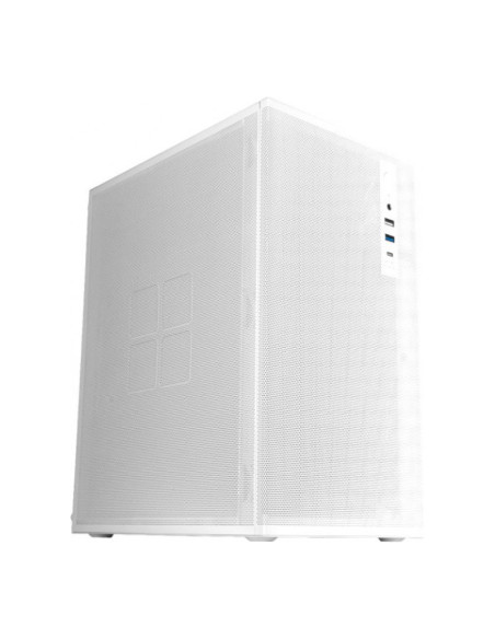Mars Gaming MC-MESHPRO Blanca Micro-ATX Caja para PC