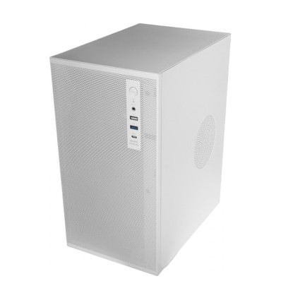 Mars Gaming MC-MESHPRO Blanca Micro-ATX Caja para PC