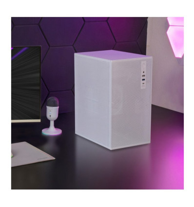 Mars Gaming MC-MESHPRO Blanca Micro-ATX Caja para PC