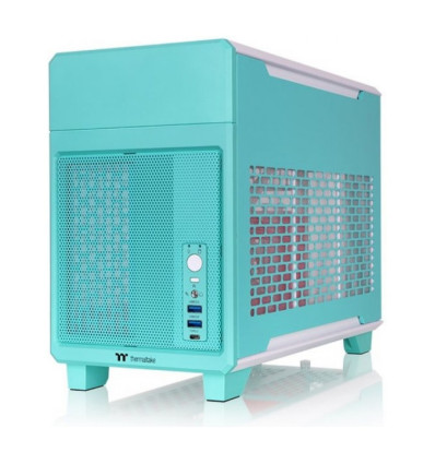 Thermaltake TR100 Mini Tower Mint Strawberry Mini-ITX Caja para PC